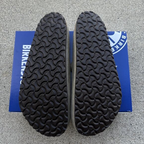 Birkenstock Boston Taupe suede clog sandal - Picture 4 of 4